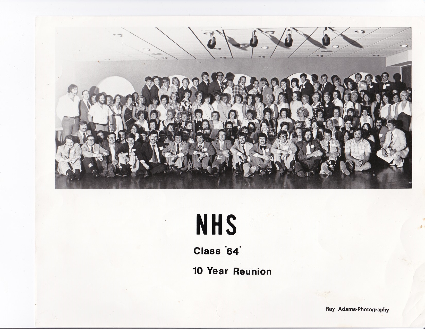 Norwin Class of 1964 10th Reunion. A big thank you to Ruth McConnell Gulden for providing this photo. If anyone has the names, date and location of this reunion please share that information.
